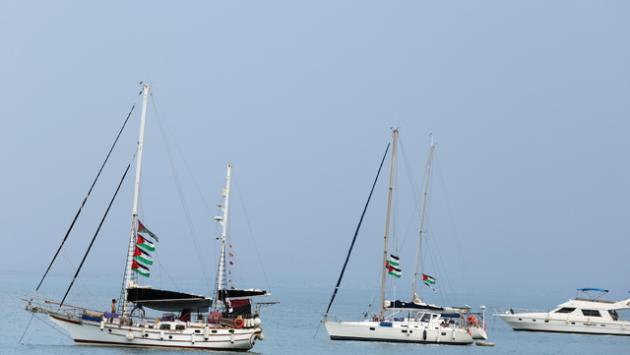 Flotilla: 'Colpiti da sospetto drone'. Ma la Tunisia smentisce