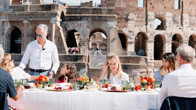 Meloni, 'la cucina italiana straordinaria, racconta la cultura'