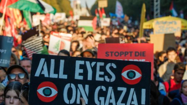 A Berlino almeno 60.000 persone alla manifestazione pro Gaza