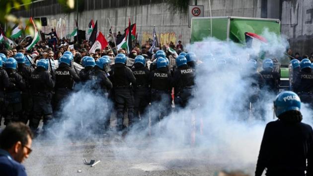 Pro Pal verso l'aeroporto torinese, 'dieci feriti tra noi'