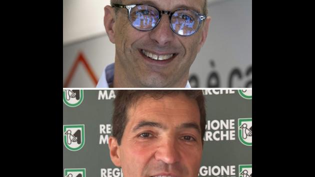 A metà sezioni scrutinate Acquaroli è al 52%, Ricci al 44,7%