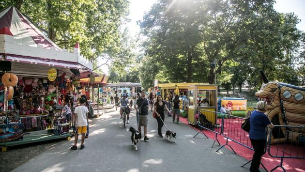 In Cittadella è tornato il Luna park