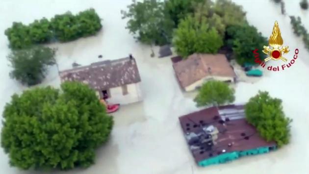 Allerta rossa (e arancione) da Parma a Rimini per il passaggio delle piene