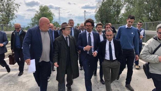 Toninelli sul ponte di  Colorno: "Riapre il 5 giugno"