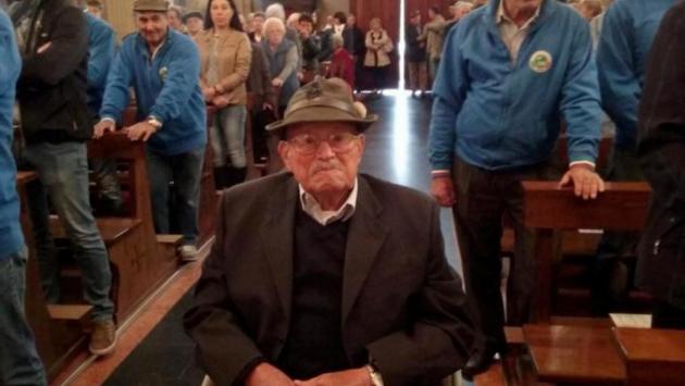 L'alpino «Livio» morto a 101 anni
