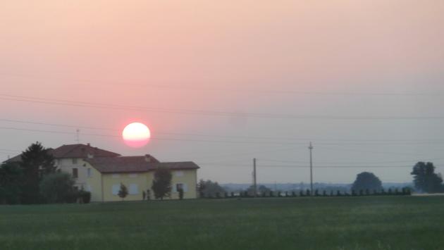 Tramonto a Panocchia