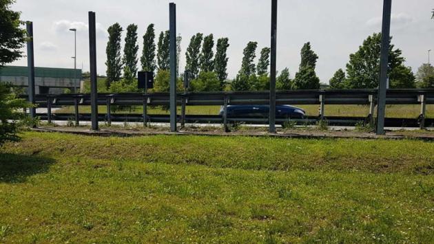 Parco Daolio: vista tangenziale ma senza più barriere antirumore