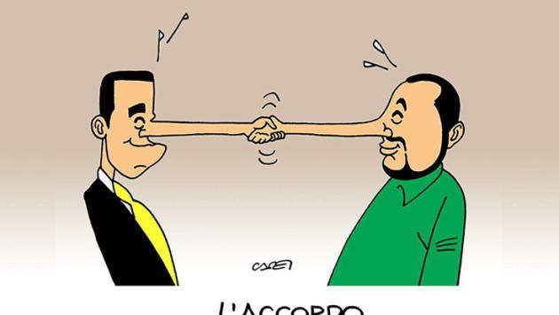 Tensioni e dispetti di una crisi virtuale