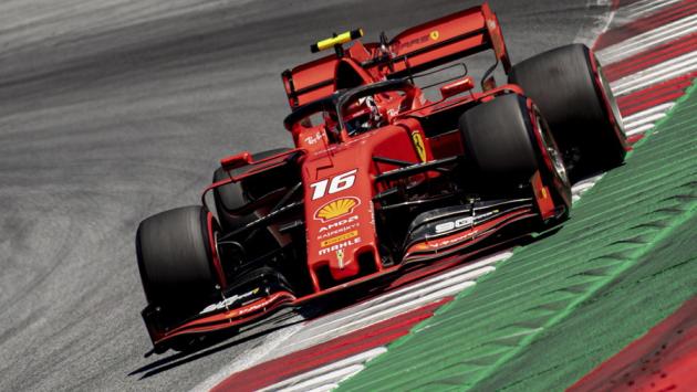 Gp Austria: la Ferrari di Leclerc in pole, Hamilton secondo; solo decimo Vettel