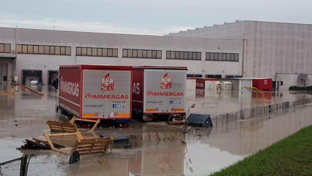 Immergas, danni ingenti. Amadei: «Ripartiremo con più forza»