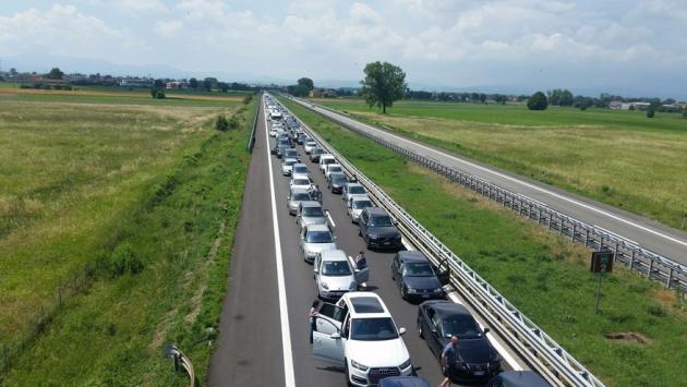 Autocisa: 8 km di coda tra Fornovo e Borgotaro per lavori in corso