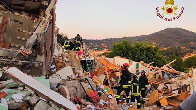 Esplode palazzina all'Isola d'Elba: un morto, un disperso e tre salvi