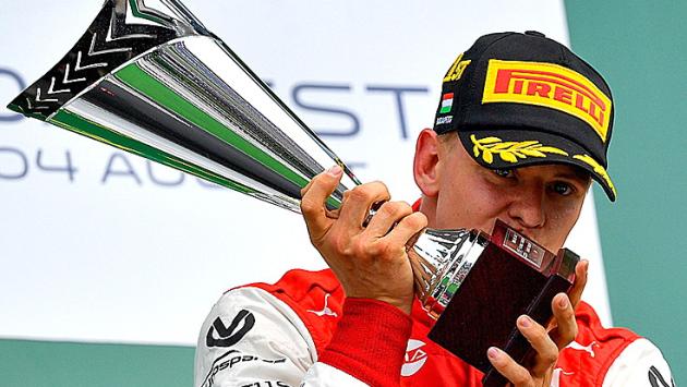 Prima vittoria in F2 di Schumi jr.,15 annni dopo padre