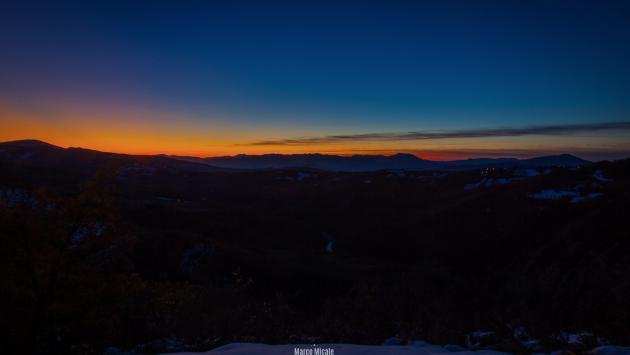 Tramonto a Ravarano