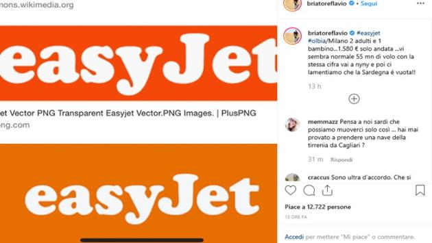 "1580 euro per volo Olbia-Milano...", Briatore scatena i social