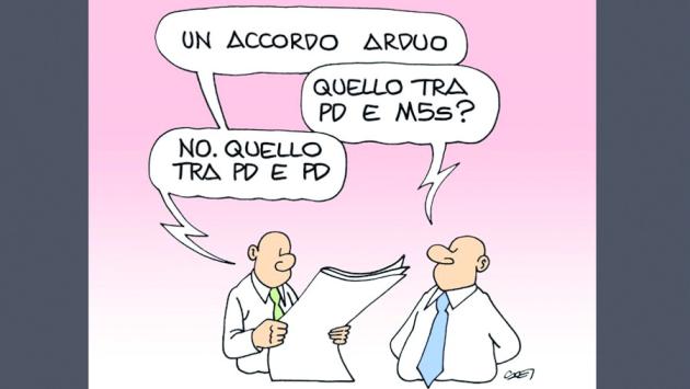 La crisi di governo nata dall'incapacità di arginare il debito