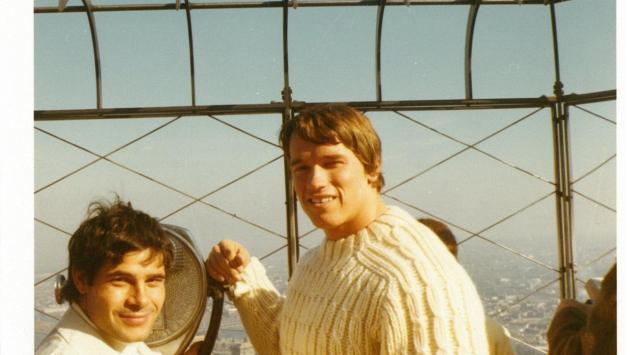  Schwarzenegger piange la morte dell'amico Columbu