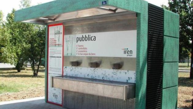 Parco ex Eridania, riparazioni in corso alla casetta dell'acqua
