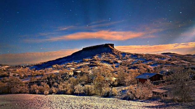 La Pietra di Bismantova... prima della neve