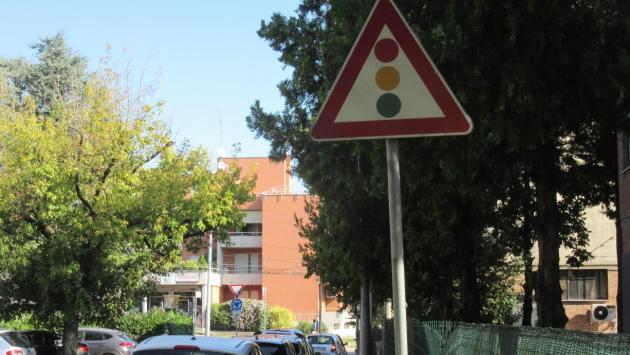 Quel semaforo in via del Bono che non c'è più