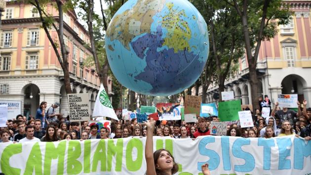 Onda verde sull'Italia: un milione di ragazzi in piazza