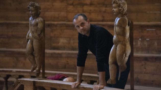 Quattro statue salvate e rimesse al loro posto