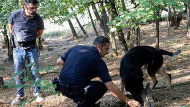 In cerca dei pusher vicino al greto della Parma