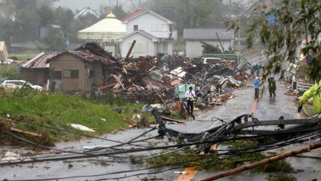 Tifone Hagibis, secondo morto. Ordine di evacuazione per 7 milioni di persone