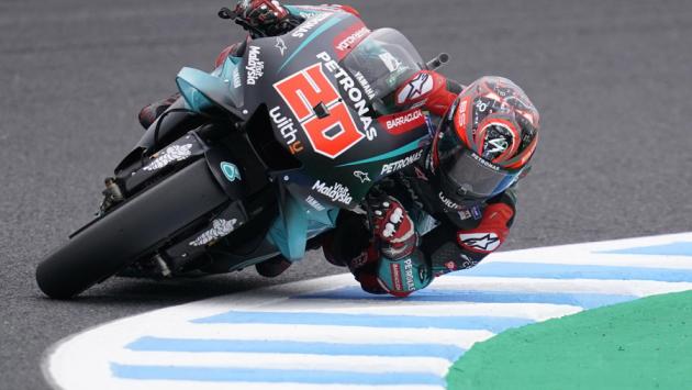 Giappone: Quartararo il più veloce nelle seconde libere