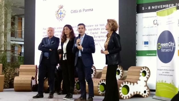 Parma riceve  a Rimini   il premio Sviluppo Sostenibile 2019