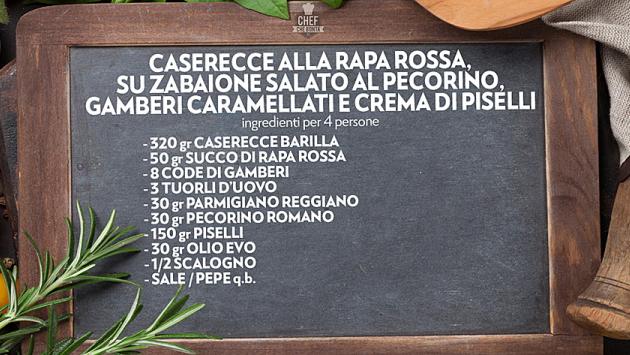 Chef che bontà, l'ottava ricetta