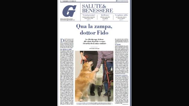 Domani inserto Salute: Qua la zampa dottor Fido 