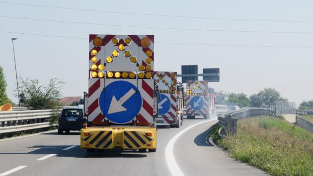 Da stasera  chiuso   lo svincolo  tra A15  e A1