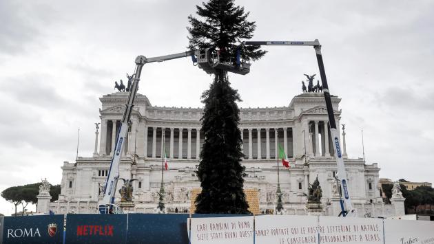 'Spelacchio is back', a Roma torna l'albero natalizio più famoso