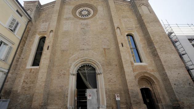 Sorpresa in San Francesco: tracce di affreschi del '400