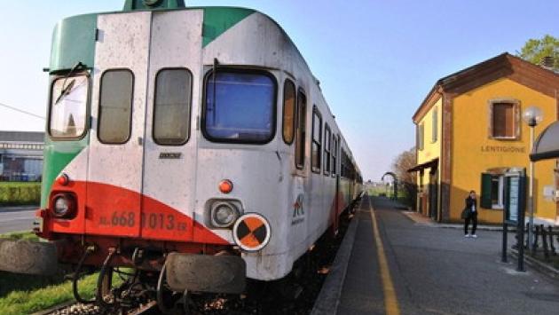 Trentasettenne fidentino travolto dal treno a Boretto. E' al Maggiore