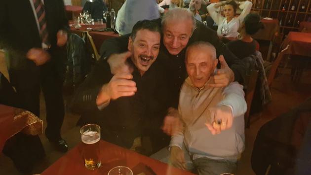 Gianni Bella, serata a Parma con l'amico Dado