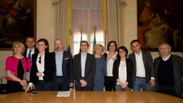 La giunta regionale a Parma