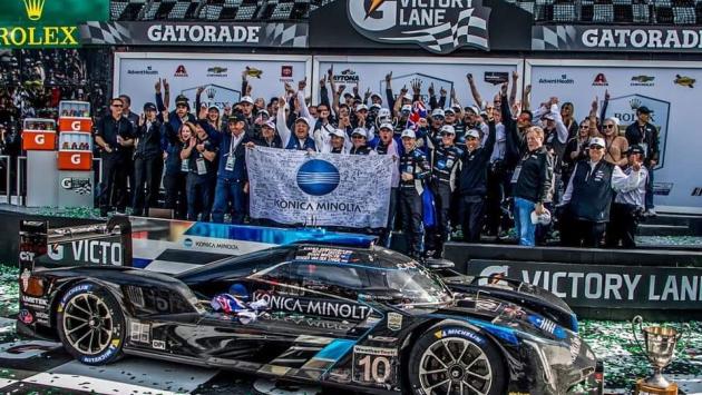 Le Cadillac realizzate dalla Dallara prima e terza  alla 24 ore di Daytona