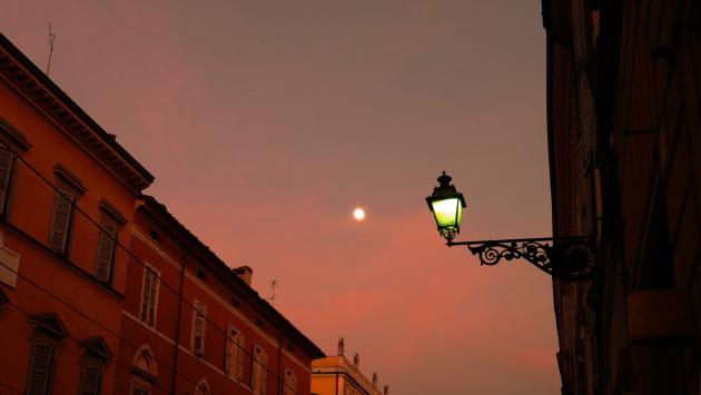 Luna con alone