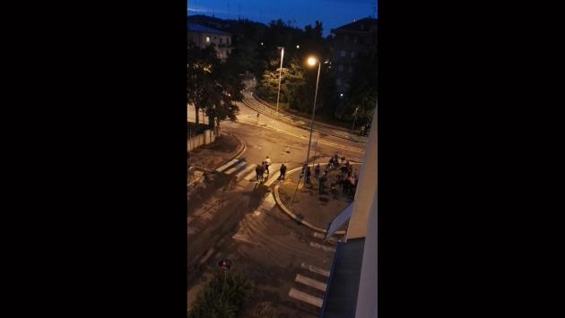 A passeggio in via Venezia per la sicurezza