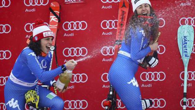 Sci: Brignone prima e Goggia seconda in superG a Sochi 