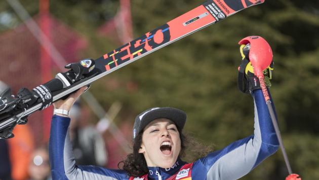 La  Brignone vince la combinata e supera la Shiffrin
