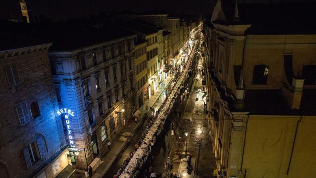 Cena dei 1000, modifiche al percorso dei bus