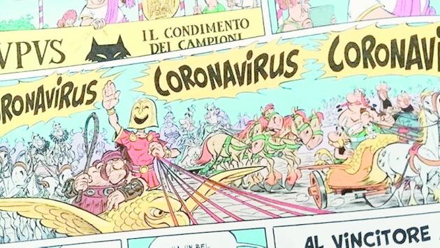 Fumetti  Quando «Coronavirus» era il perfido rivale  di Asterix