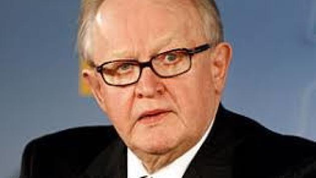 Contagiato il Nobel per la Pace Ahtisaari