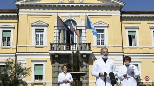 Coronavirus, allo Spallanzani 144 ricoverati di cui 95 positivi