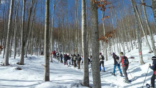 San Valentino, ciaspolate romantiche in Appennino: scegli quella che fa per te 