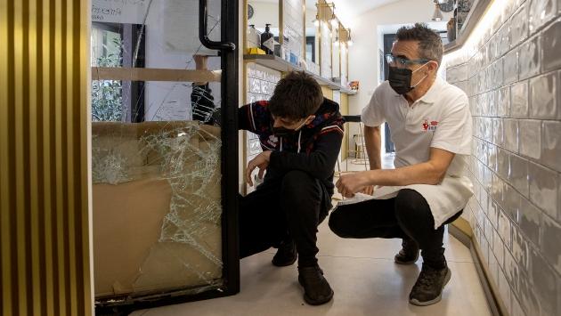 «Spaccata» anche da Pepén: la stessa mano dietro gli ultimi raid in città?