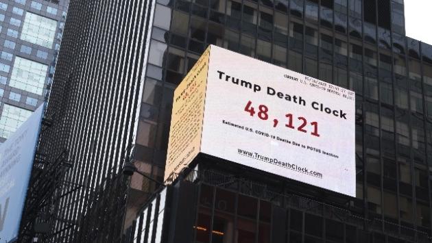 Ecco "l'orologio della morte di Trump"